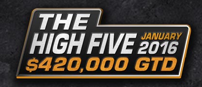 High Five Tournament Series 2016 at Americas Cardroom (Jan 20 – 24)